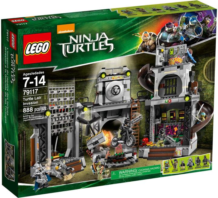 Image du produit LEGO Teenage Mutant Ninja Attaque de la cachette de la tortue (79117)