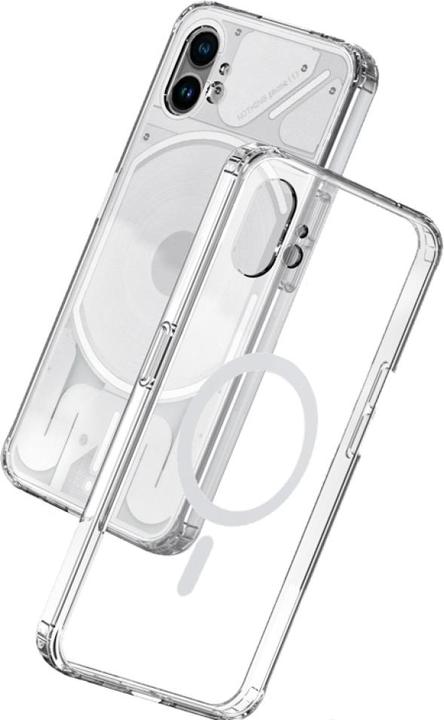 Productafbeelding Screenguard Magnetisch Niets Telefoon (1) Duidelijk Geval MagSafe Cover (Niets telefoon (1))