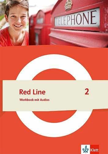 Produktbild Red Line 2 Workbook mit Audios Klasse 6 (Deutsch, Ernst Klett Verlag, 2023)