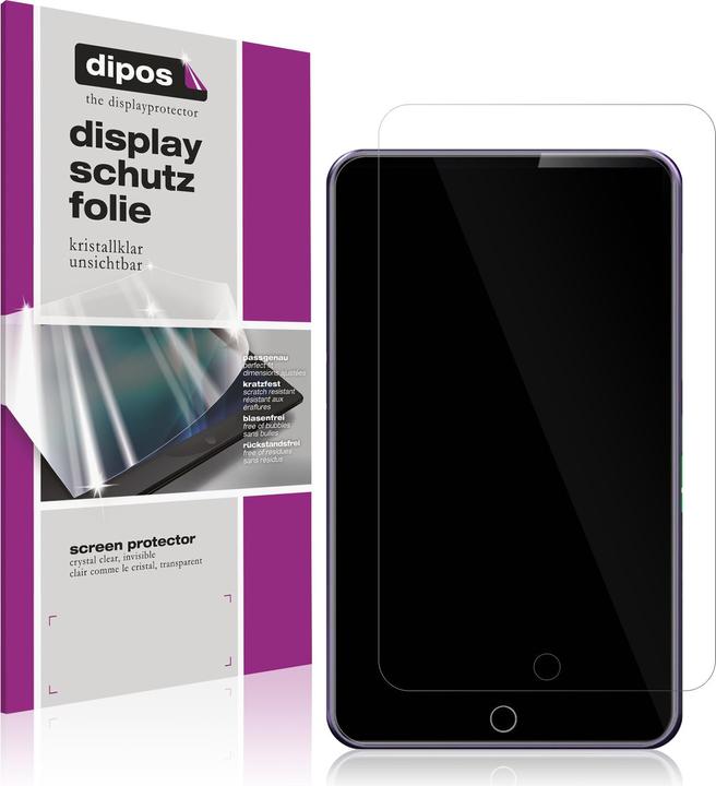 Actual product image Dipos Screen Protector Crystalclear for Fanvace M32 MP3-Player