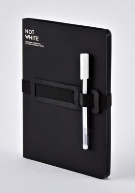 Actual product image Nuuna Not White (22 x 16.5 cm, Plain, Soft cover)