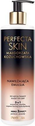 Actual product image Perfecta Magorzata Kozuchowska Moisturizing 3-In-1 Face Cleansing Emulsion 300ml (Cleansing lotion, 300 ml)
