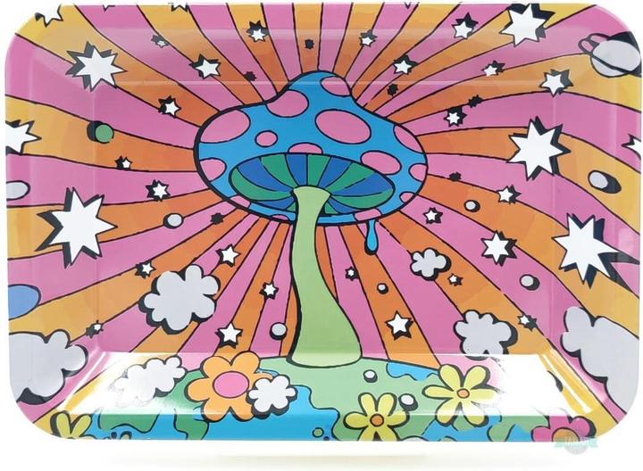 Plantasur Rolling Tray S Psychedelic Mushroom 180 x 125mm