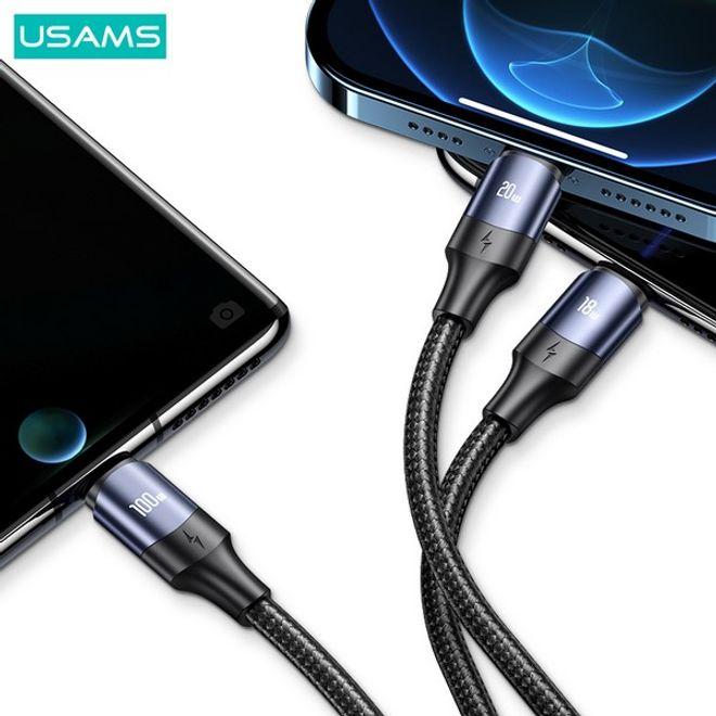 Immagine prodotto Usams 3in1 (1.20 m, USB 3.0, 65 W)