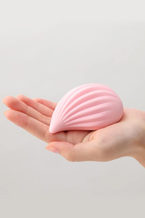 Actual product image Tenga iroha+ kushi by - quiet and very strong vibrator, soft-touch silicone, nadeshiko (pink)