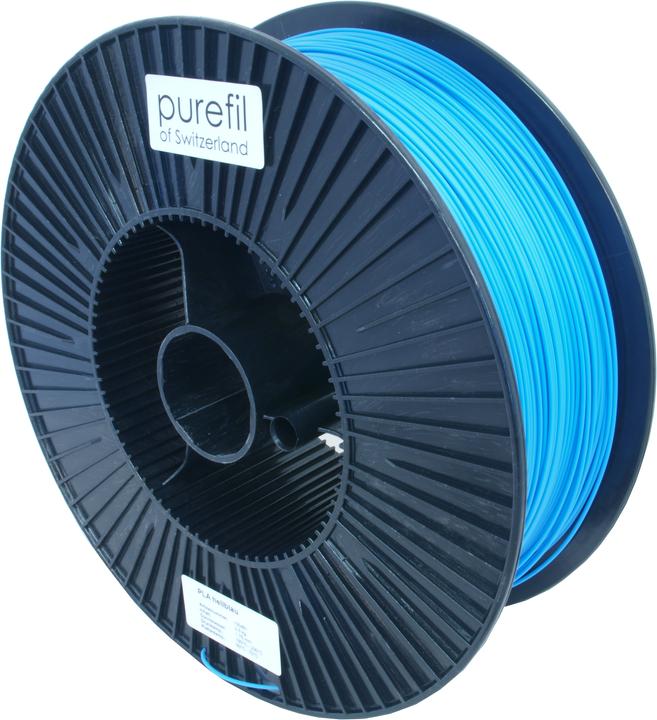 Produktbild Purefil FIlament (PLA, 1.75 mm, 2500 g, Blau)