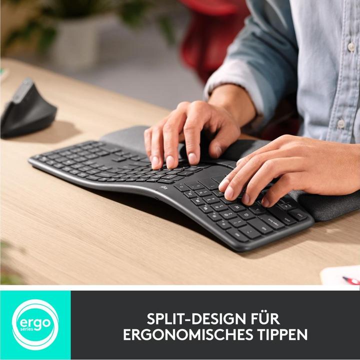 Produktbild Logitech Ergo K860 (Eng. Int., Kabellos)