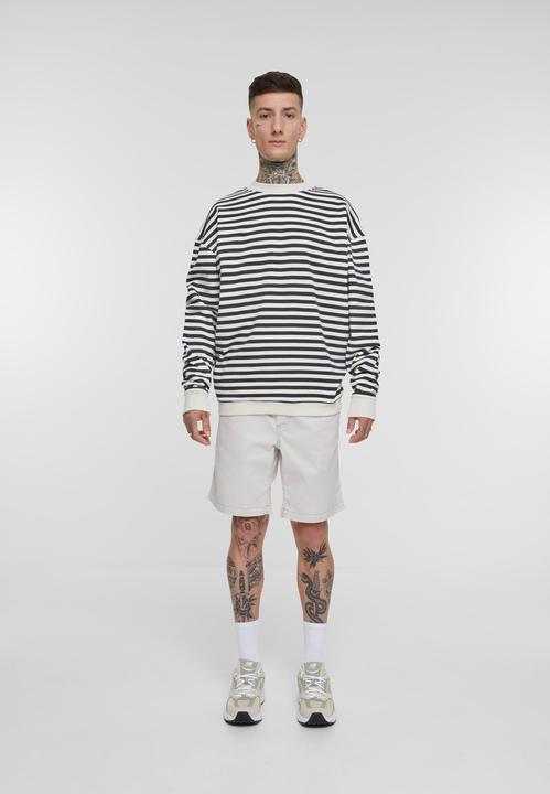 Actual product image Urban Classics Striped Crewneck - 140913 (XXL)