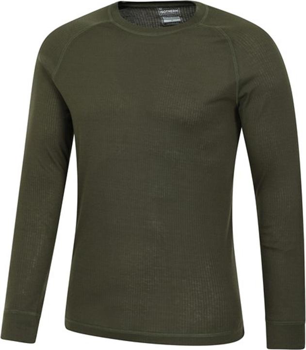 Actual product image Mountain Warehouse Mens Talus Round Neck Long-Sleeved Thermal Top (4XL)
