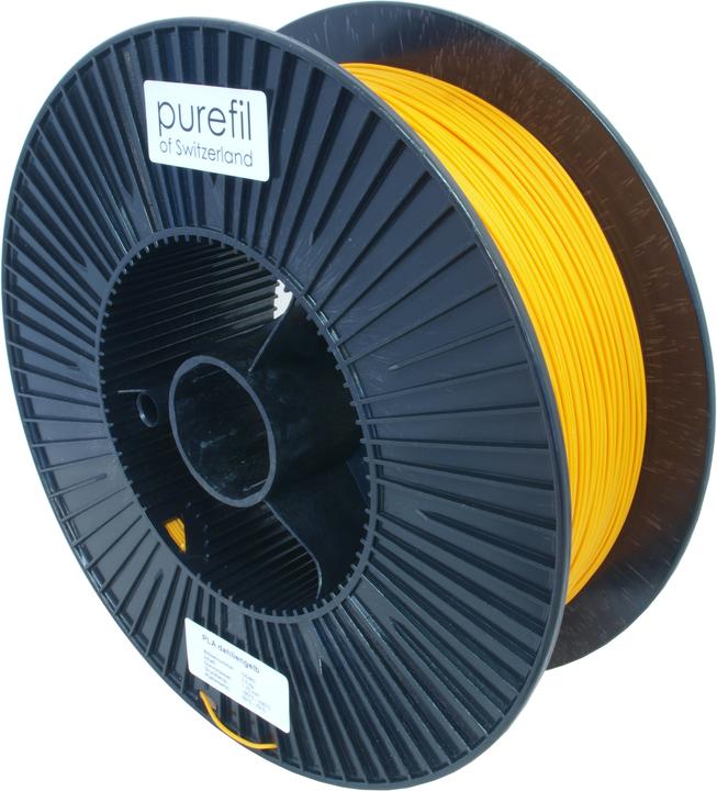Produktbild Purefil FIlament (PLA, 1.75 mm, 2500 g, Gelb)