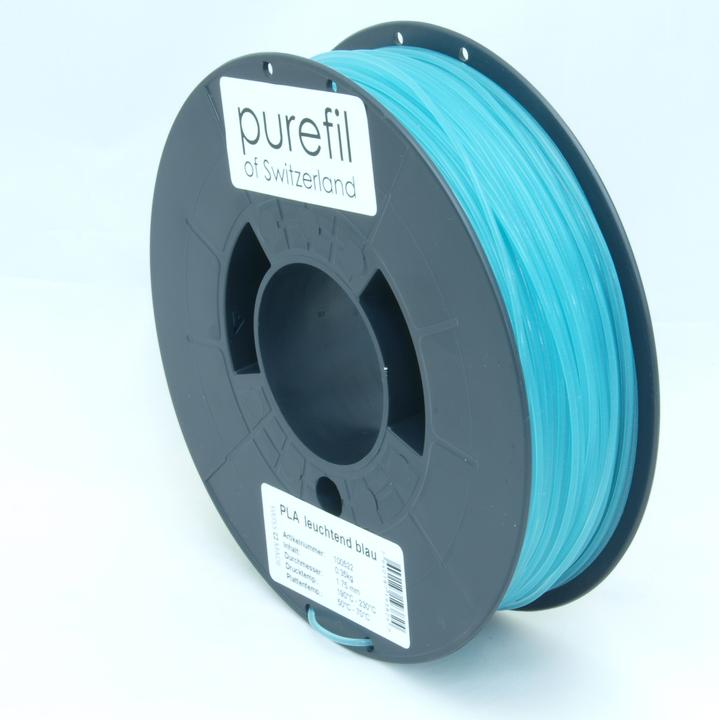 Produktbild Purefil Filament (PLA, 1.75 mm, 350 g, Blau)