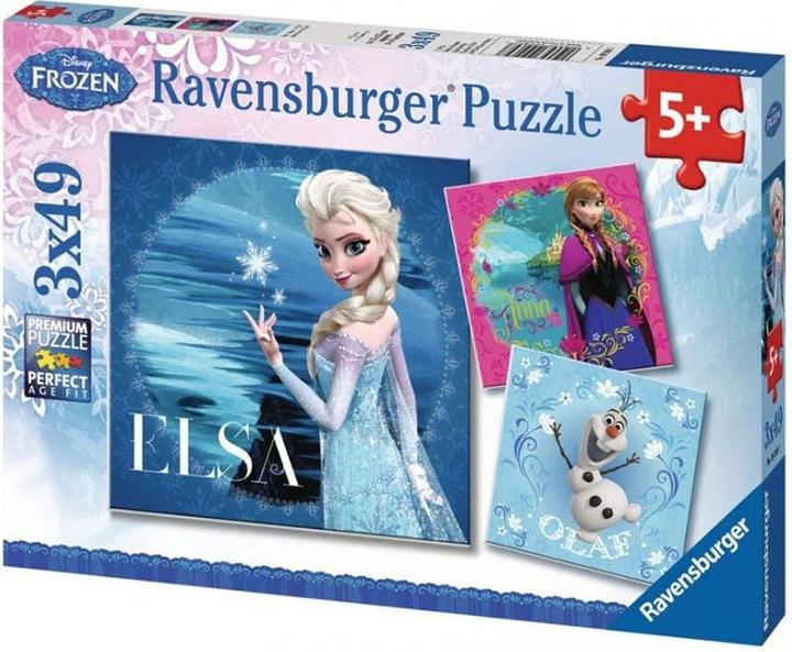 Actual product image Ravensburger Frozen Elsa, Anna, Olaf (147 pieces)