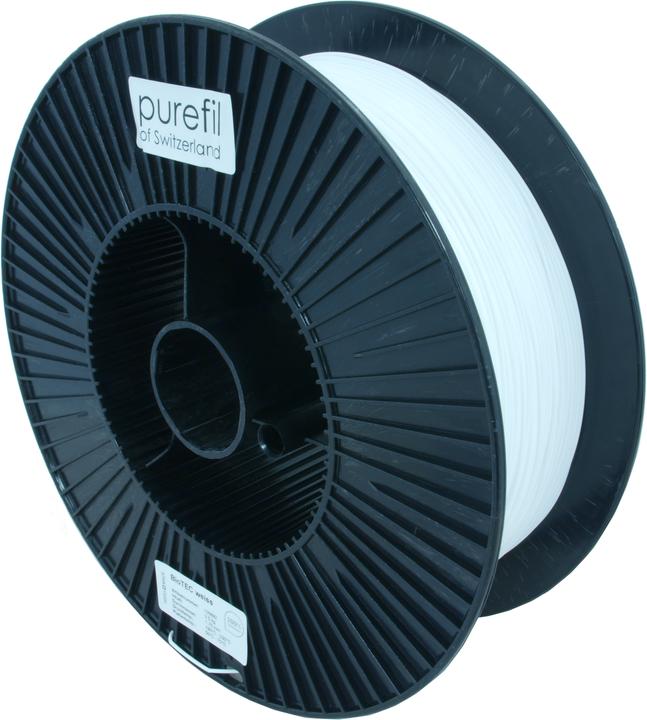 Produktbild Purefil Filament (bioTEC, 1.75 mm, 2500 g, Weiss)