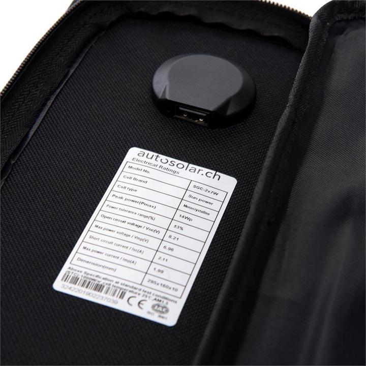 Produktbild Autosolar Solarpanel (14 W, 0.33 kg)