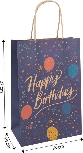 Produktbild Idena Geschenktasche 18x10x27cm FSC-Mix (Geschenktüte)