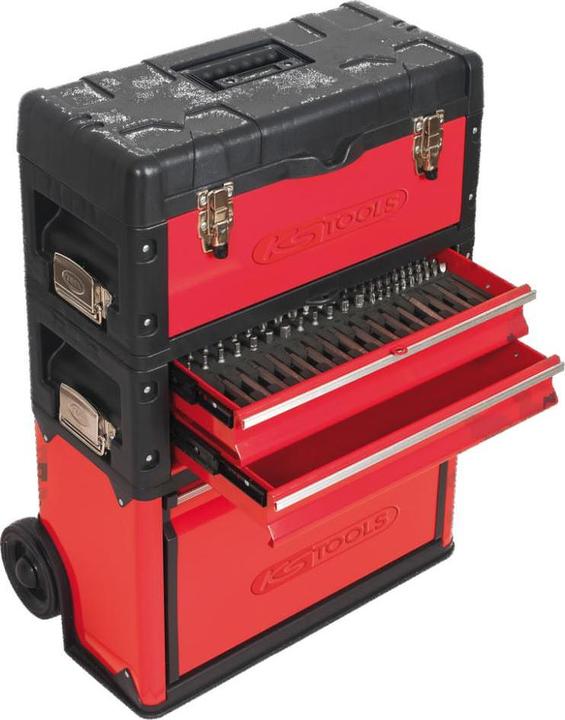 Actual product image KS Tools Mobile plastic sheet steel toolbox, TF 75 kg, HxW 720x320 mm (1 x)