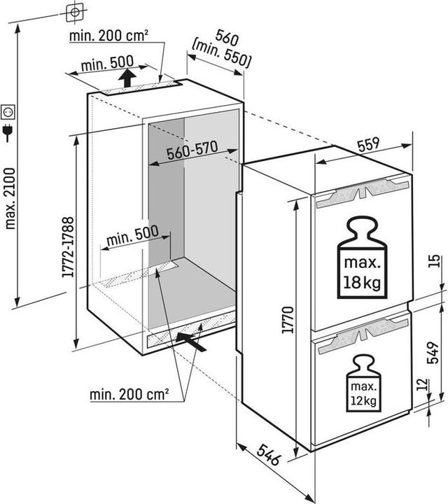 Actual product image Liebherr ICBbi5152-22 Prime BioFresh (256 l)