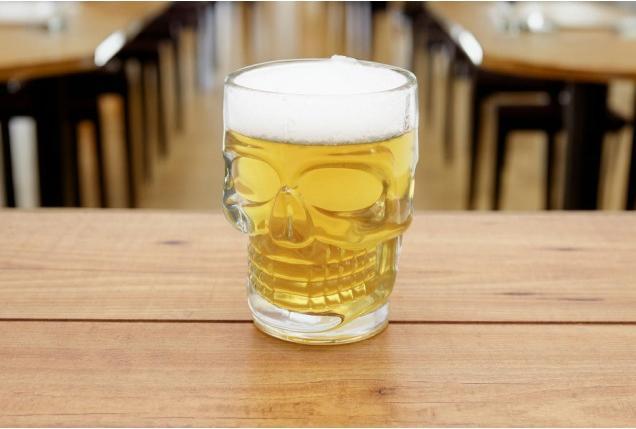 Actual product image Winkee Skull Beer Glass (0.40 l, 1 x)