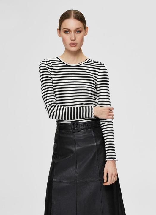 Produktbild Selected Femme Gestreiftes Longsleeve (XS)