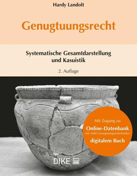 Produktbild DiKE Genugtuungsrecht (Deutsch, Hardy Landolt, 2020)
