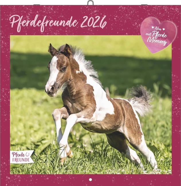 Immagine prodotto Alpha Edition Pferdefreunde 2026 - Broschürenkalender - Kinder-Kalender - Format 30 x 30 cm (30 x 30 cm, Tedesco)