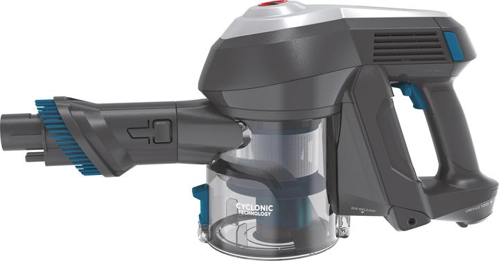 Image du produit Hoover HF122CAR 011 Battery Dry Textile Bagless 0.9 L 170 W Grey, Titanium