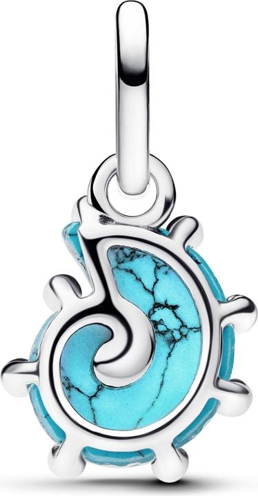 Produktbild Pandora Blauer Meeresschnecken-Anhänger aus Muranoglas (Murano-Glas)
