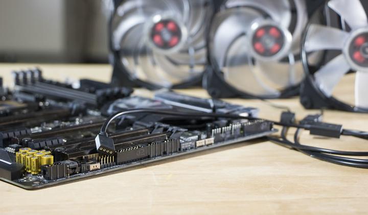 Actual product image Cooler Master RGB splitter cable