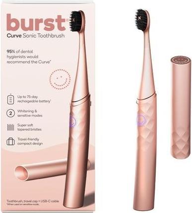 Produktbild Hairburst Burst Curve Sonic Electric Toothbrush for Adults Rose Gold (Schallzahnbürste)