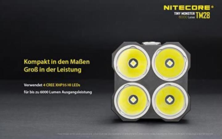 Image du produit Nitecore TM28 - 6000 lumens (14.20 cm, 6000 lm)