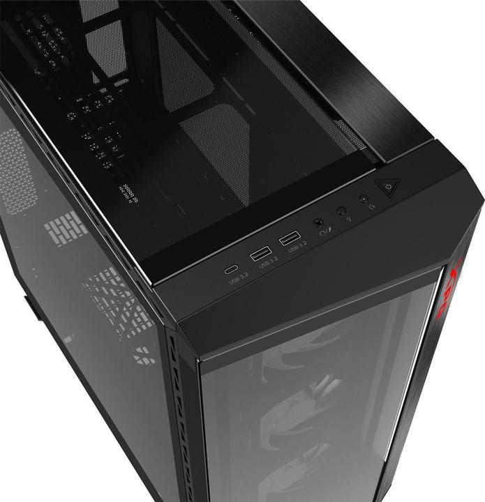 Produktbild XPG BATTLECRUISER II ST Midi-Tower Schwarz (ATX, Mini-ITX, mATX)