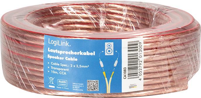 Actual product image LogiLink CA Speaker cable (10 m, 2.50 mm²)