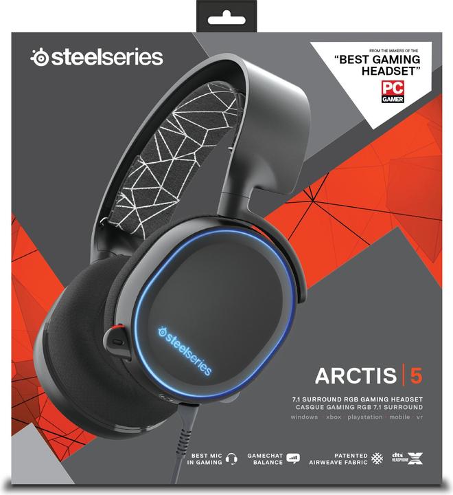 Actual product image SteelSeries Arctis 5 (Cable)