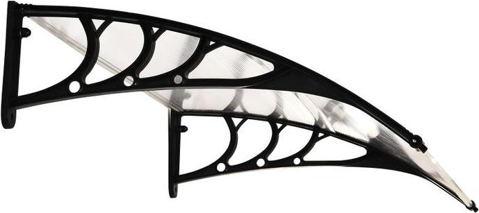 Image du produit Swisshandel24 Auvent 120 x 75 cm Polycarbonate Transparent