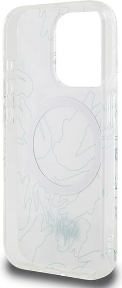 Produktbild Lacoste LCHMP15LUREH iPhone 15 Pro 6.1" biały/white hardcase Double Layer Repeat MagSafe (Apple iPhone 15 Pro)