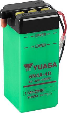 Image du produit Yuasa batterie moto 6n4a-4d (6 V, 4.20 Ah)