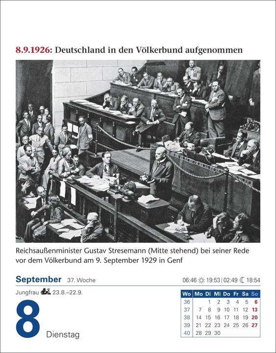Produktbild Harenberg Abenteuer Geschichte Tagesabreisskalender 2026 - Menschen, Ereignisse, Epochen - von den Anfängen (Deutsch)