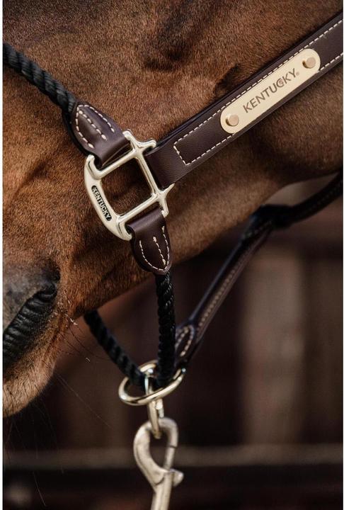 Produktbild Kentucky Horsewear Lederseilhalfter