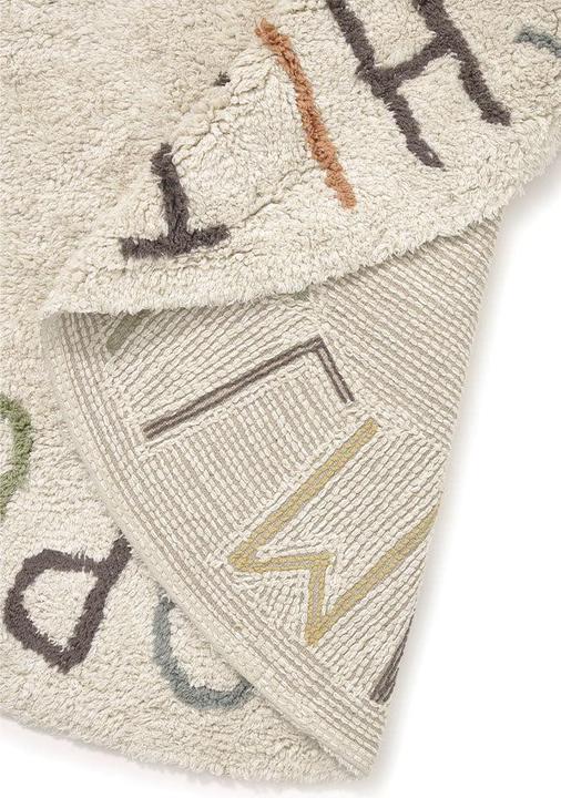 Produktbild Lorena Canals Waschbarer Teppich ABC Color And Letter (Ø 120 cm)