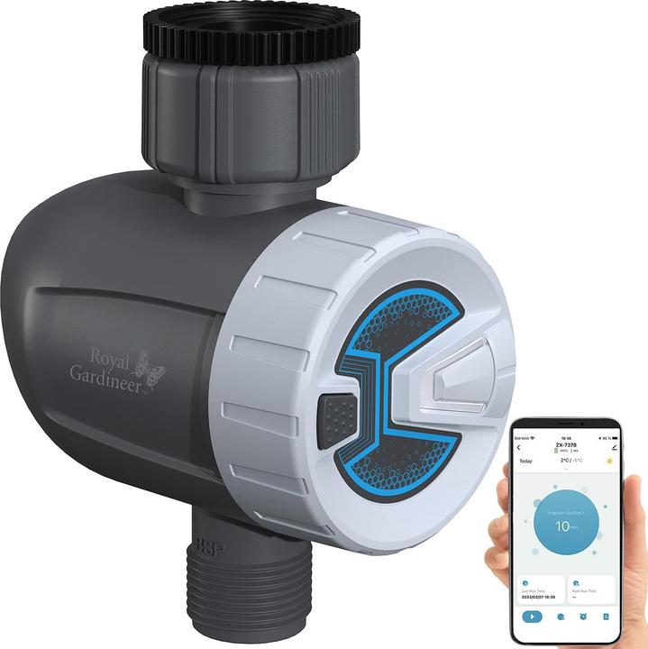Produktbild Royal Gardineer Bewässerungscomputer smart, 4er Set (Bewässerungscomputer)