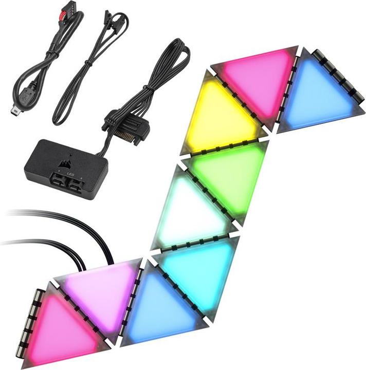 Immagine prodotto Corsair Starter kit della custodia intelligente iCUE LC100 (Multicolore)