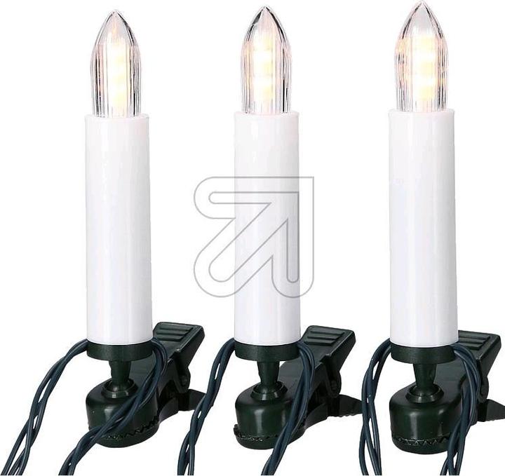 Actual product image Konstsmide LED indoor chain 'One String' 16 flg sparkling (2.10 m)