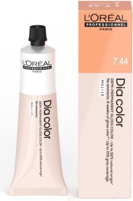 Produktbild L'Oréal Paris Loreal DIA Color 6,45 Dunkelblond Kupfer Mahagoni 60 ml (6.45 - Dunkelblond kupferfarben mahagonibraun)
