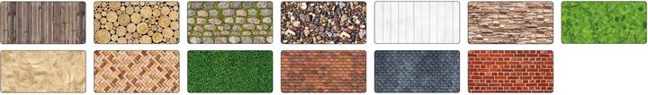 Actual product image Folia Motif cardboard "Structures", 500 x 700 mm, 270 g/sqm (270 g/m²)