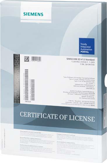 Siemens Logiciel API 3ZS1316-4CC10-0YA5 3ZS13164CC100YA5 (1 Utilisateur, 12 mois)