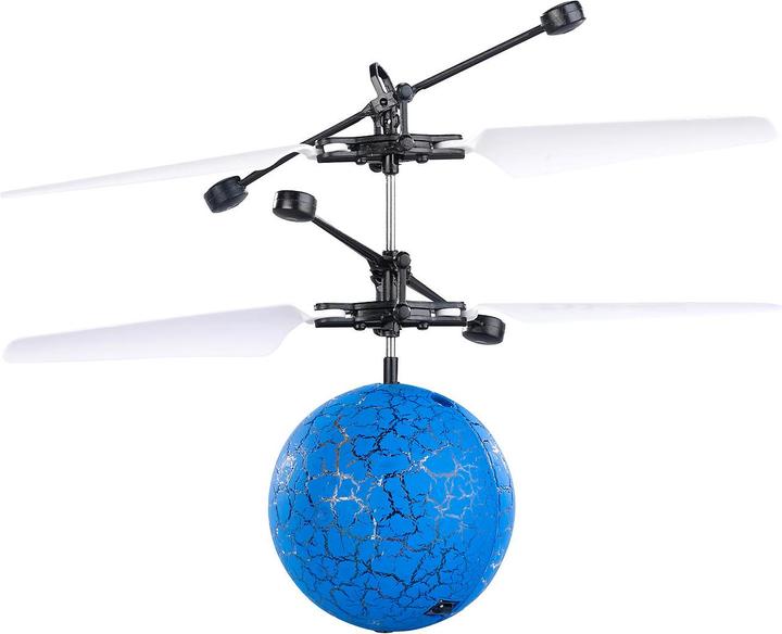 Produktbild Simulus Selbstfliegender Hubschrauber-Ball mit bunter LED-Beleuchtung