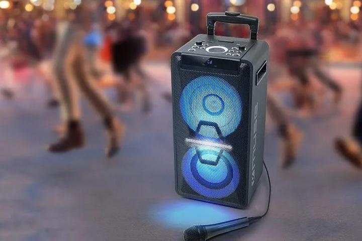 Image du produit Muse M-1920 Enceintes de fête pour DJ (Fonctionnement sur secteur, Fonctionnement sur batterie)