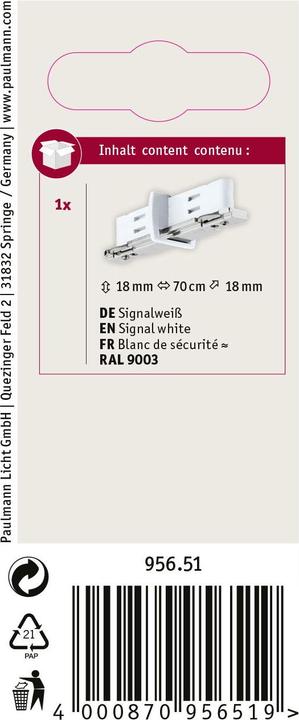 Produktbild Paulmann URail Stromtrenner