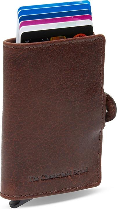 The Chesterfield Brand Baldwin Kreditkartenetui RFID Schutz Leder 6.5 cm