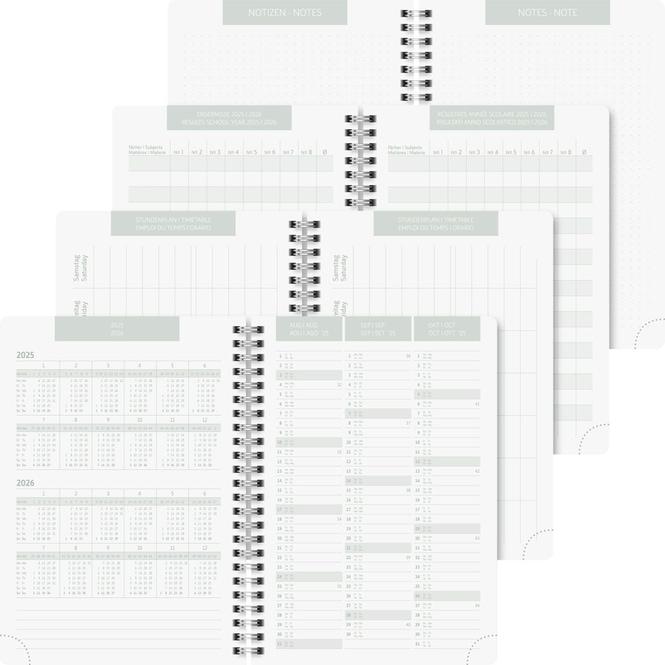 Image du produit Agenda des élèves (A5, Allemand)